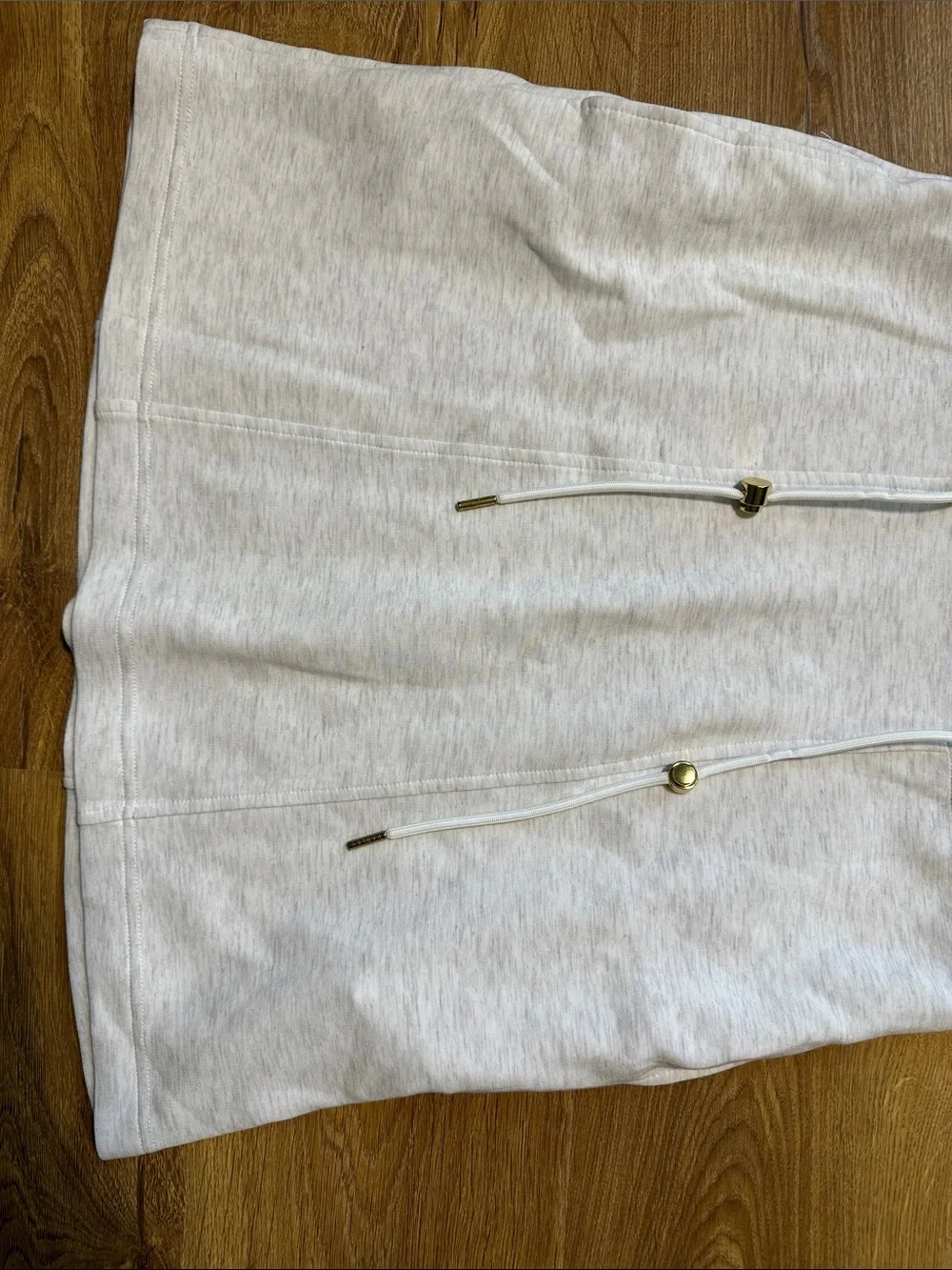 Varley DoubleSoft Maple Dress Ivory Marl Small - Picture 7 of 15